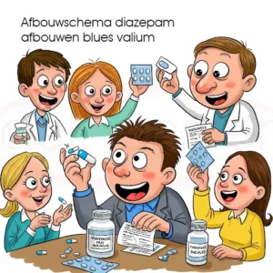 Afbouwen diazepam Afbouwschema blues valium