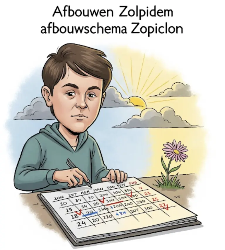 Afbouwen Zopiclon afbouwschema Zolpidem