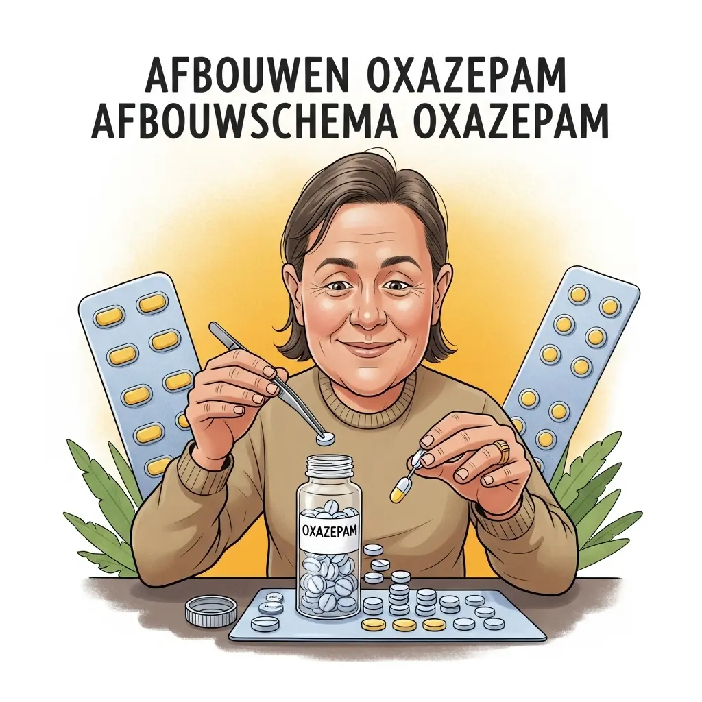 afbouwen oxazepam afbouwschema